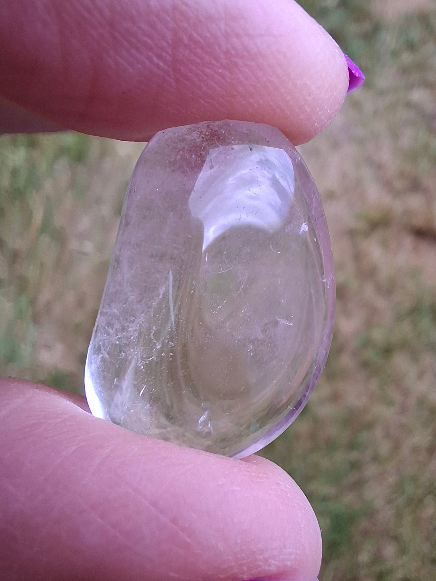 Clear Quartz, Tumble Stone, Crystal (Ref: T25)