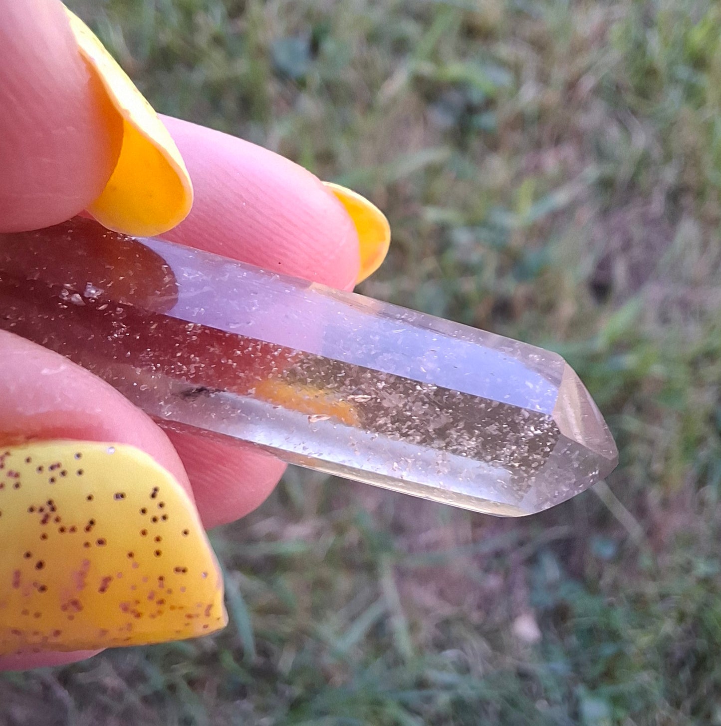 Libyan Desert Glass DT Carving, 4.51g, Tektite (Ref: LDT4)