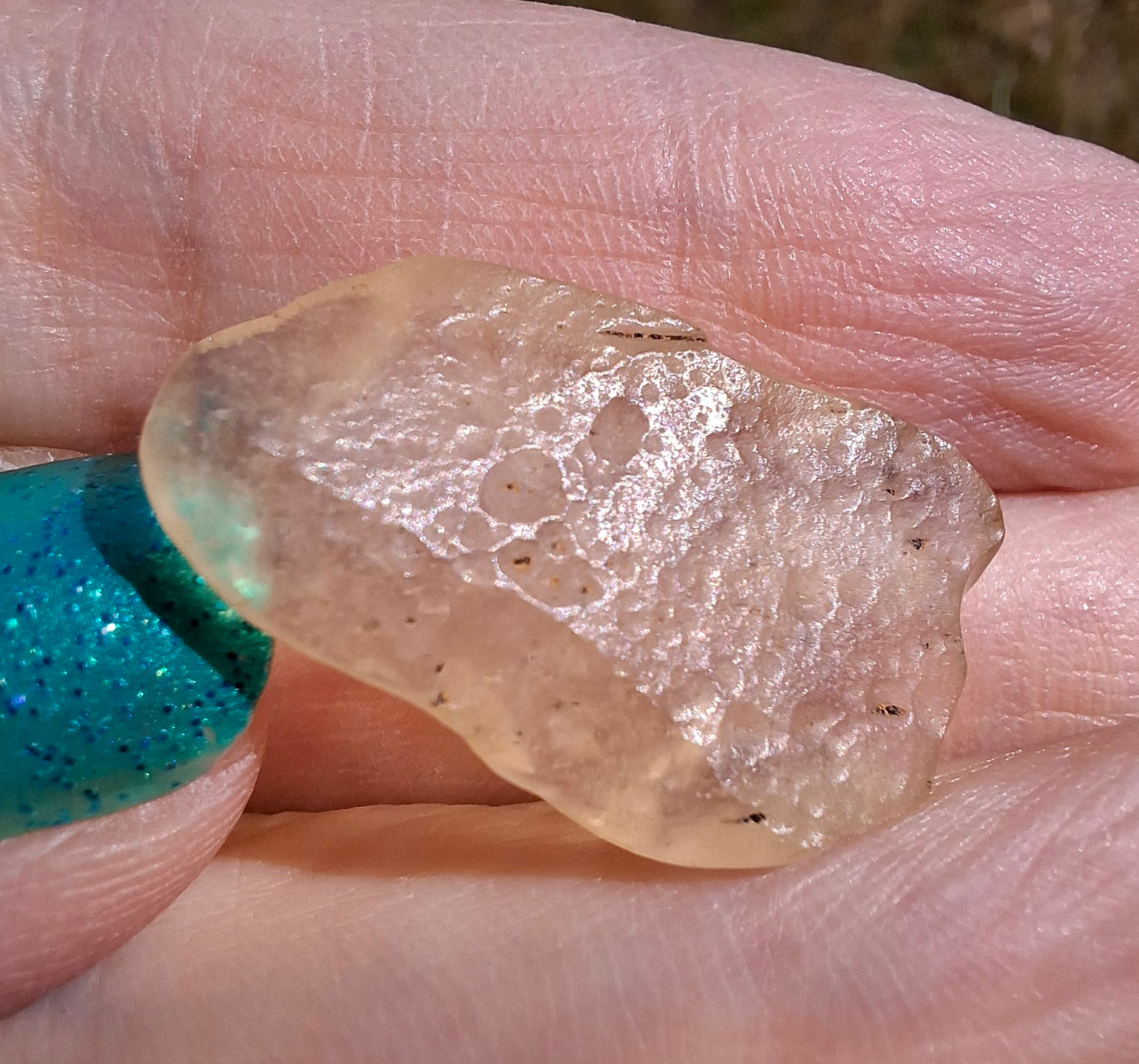 Libyan Desert Glass Piece, 2.88g, Tektite