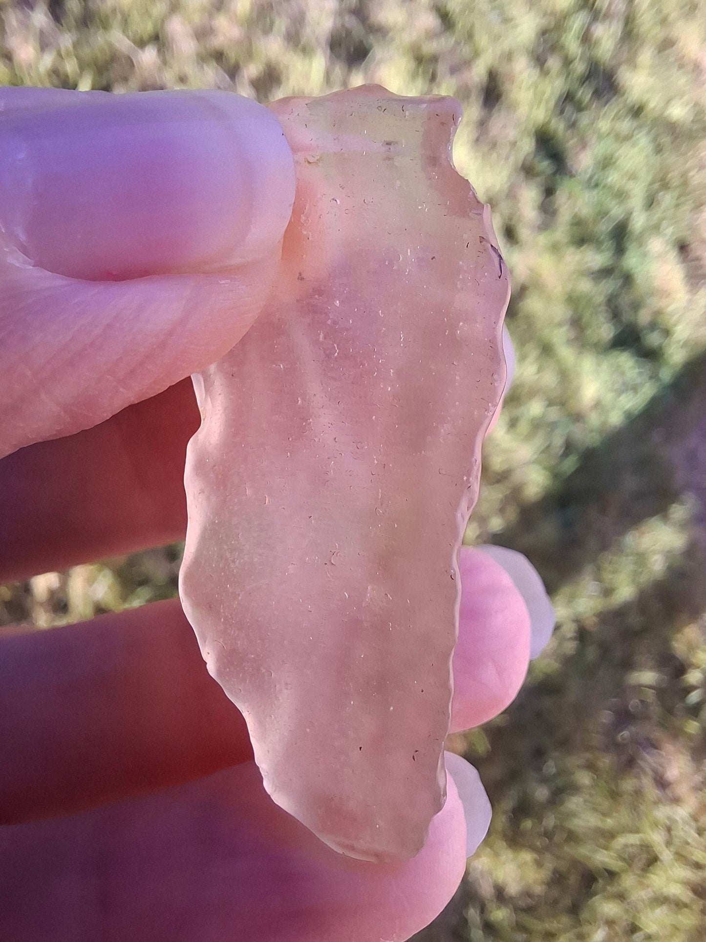 Libyan Desert Glass Piece, 7.46g, Tektite (Ref: LE5)