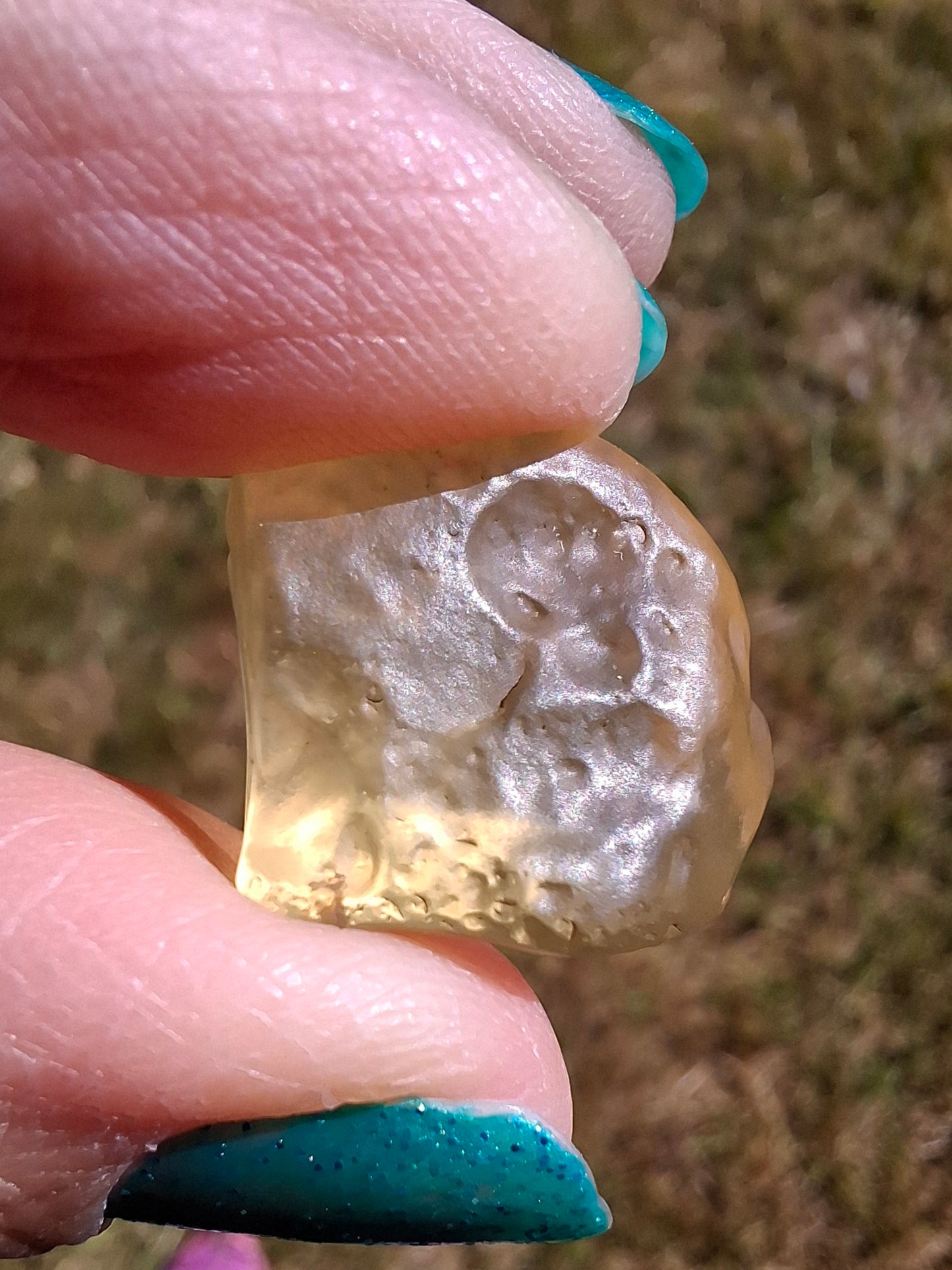 Libyan Desert Glass Piece, 4.53g, Tektite