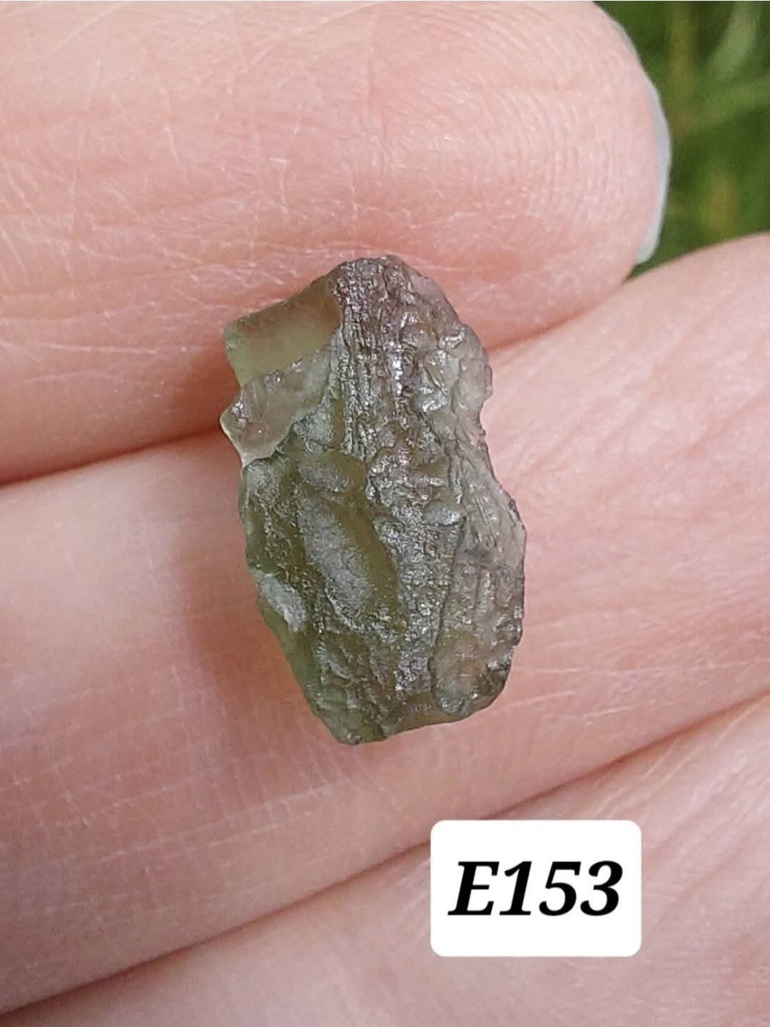 Moldavite Piece, 0.56g, Tektite (Ref: E153)