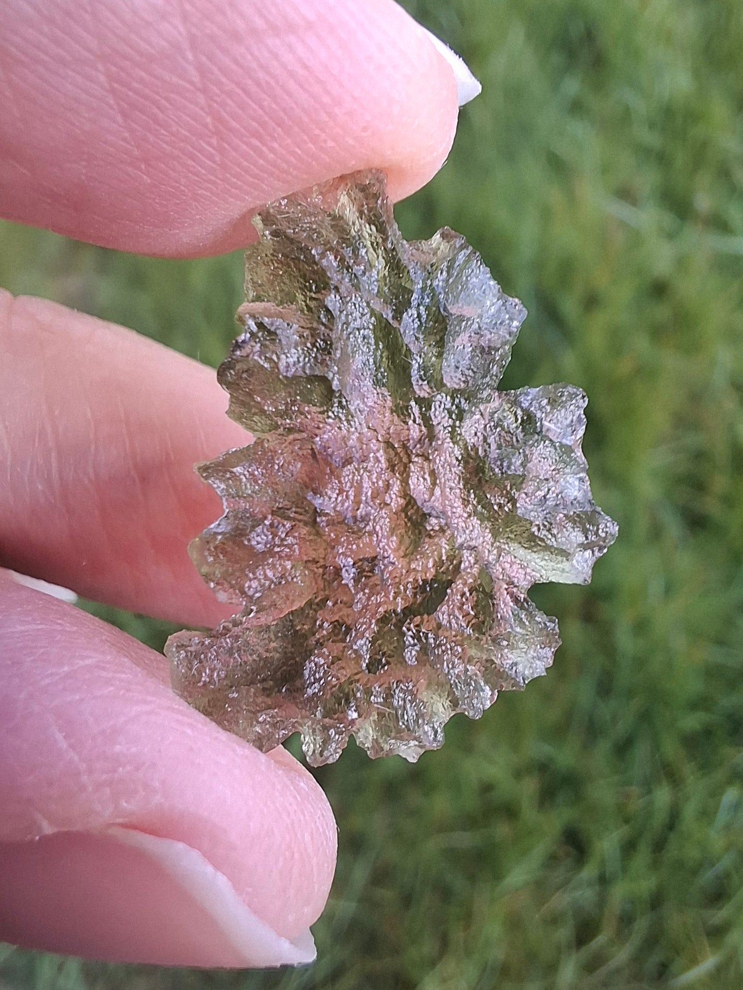 Moldavite Piece, JEZKOVNA BESEDNICE, 1.18g, Tektite (Ref: 1271)