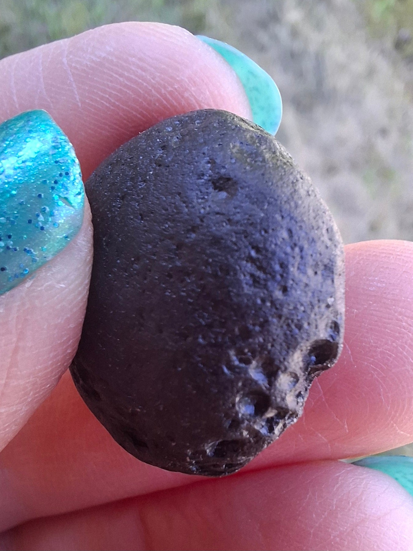Philippinite (Rizalite), 9.24g, Tektite