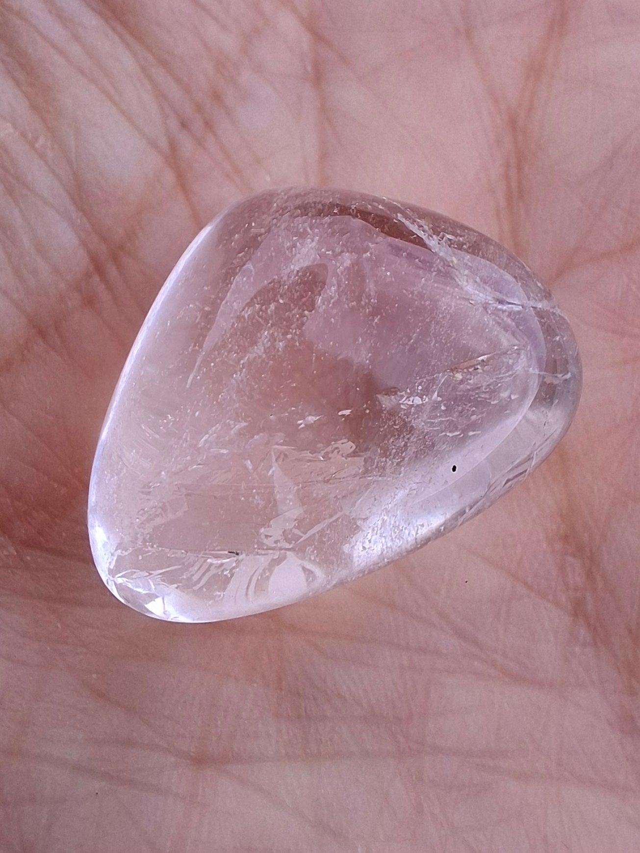Clear Quartz, Tumble Stone, Crystal (Ref: T32)