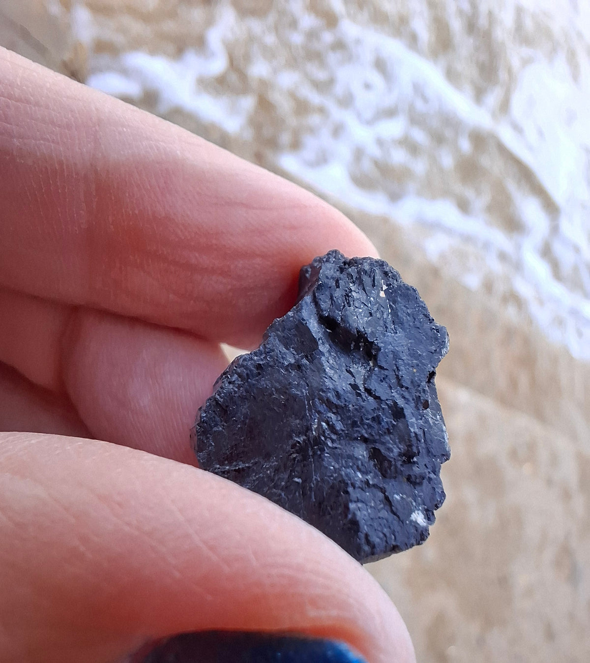 Black Tourmaline RAW, 8.86g, Crystal (Ref: RBT3)