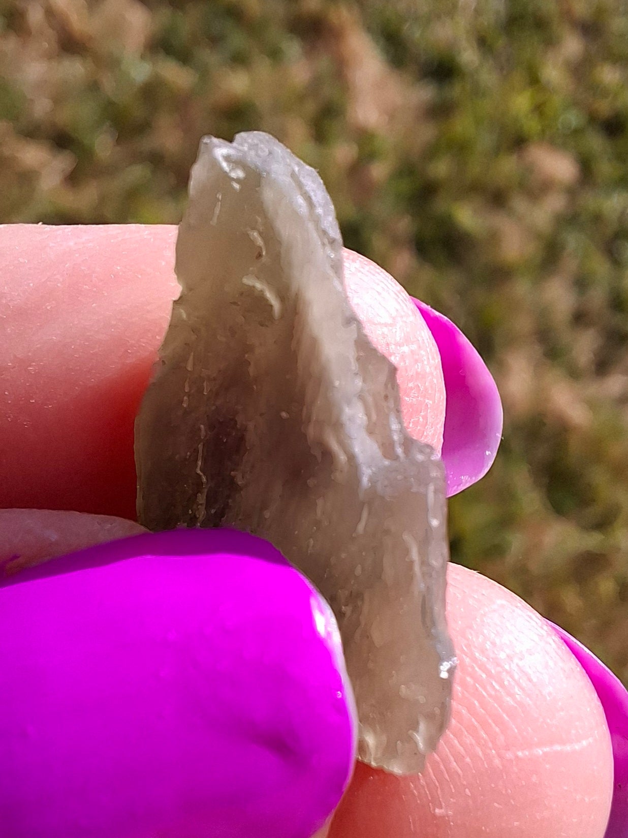Moldavite Piece, 1.30g, Tektite (Ref: 1434)