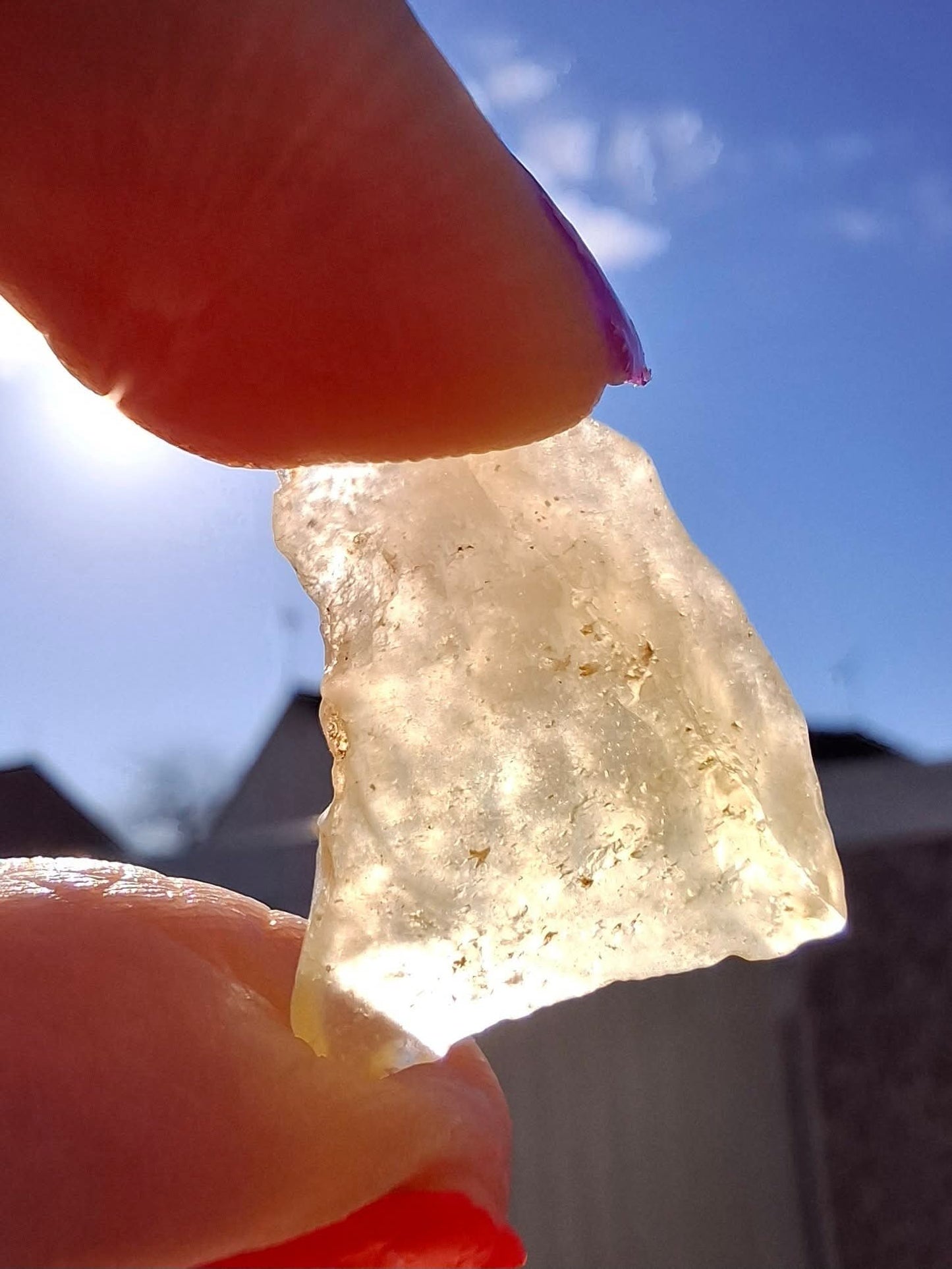 Libyan Desert Glass Piece, 2.09g, Tektite