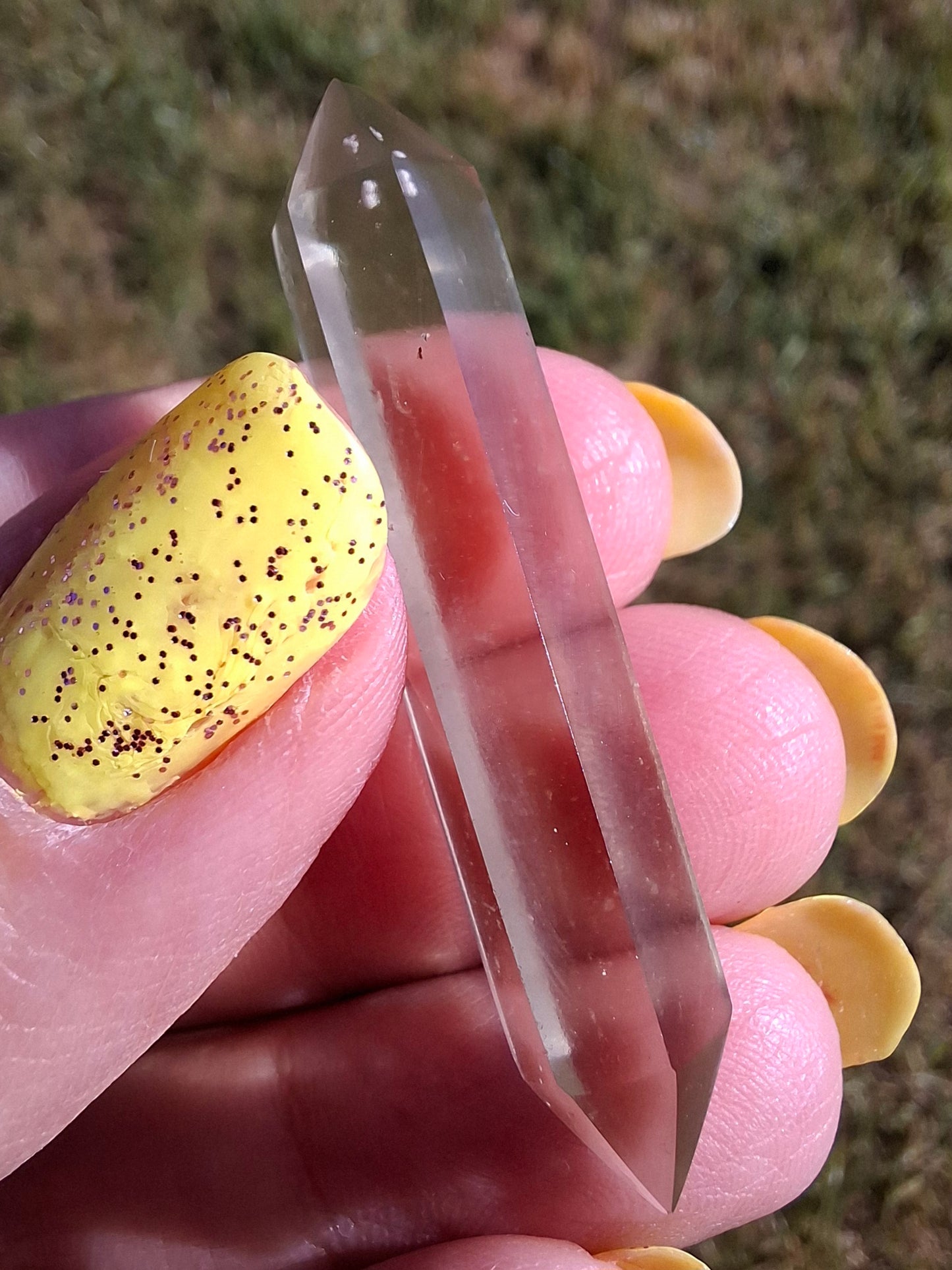 Libyan Desert Glass DT Carving, 4.68g, Tektite (Ref: LDT7)
