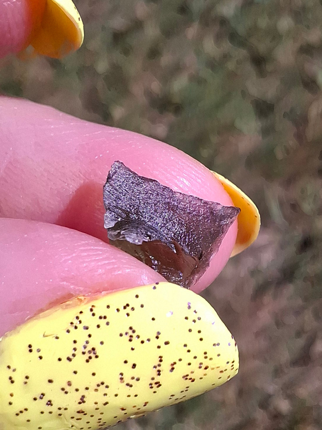 Moldavite small Piece, 0.37g, Tektite (Ref: 1478)