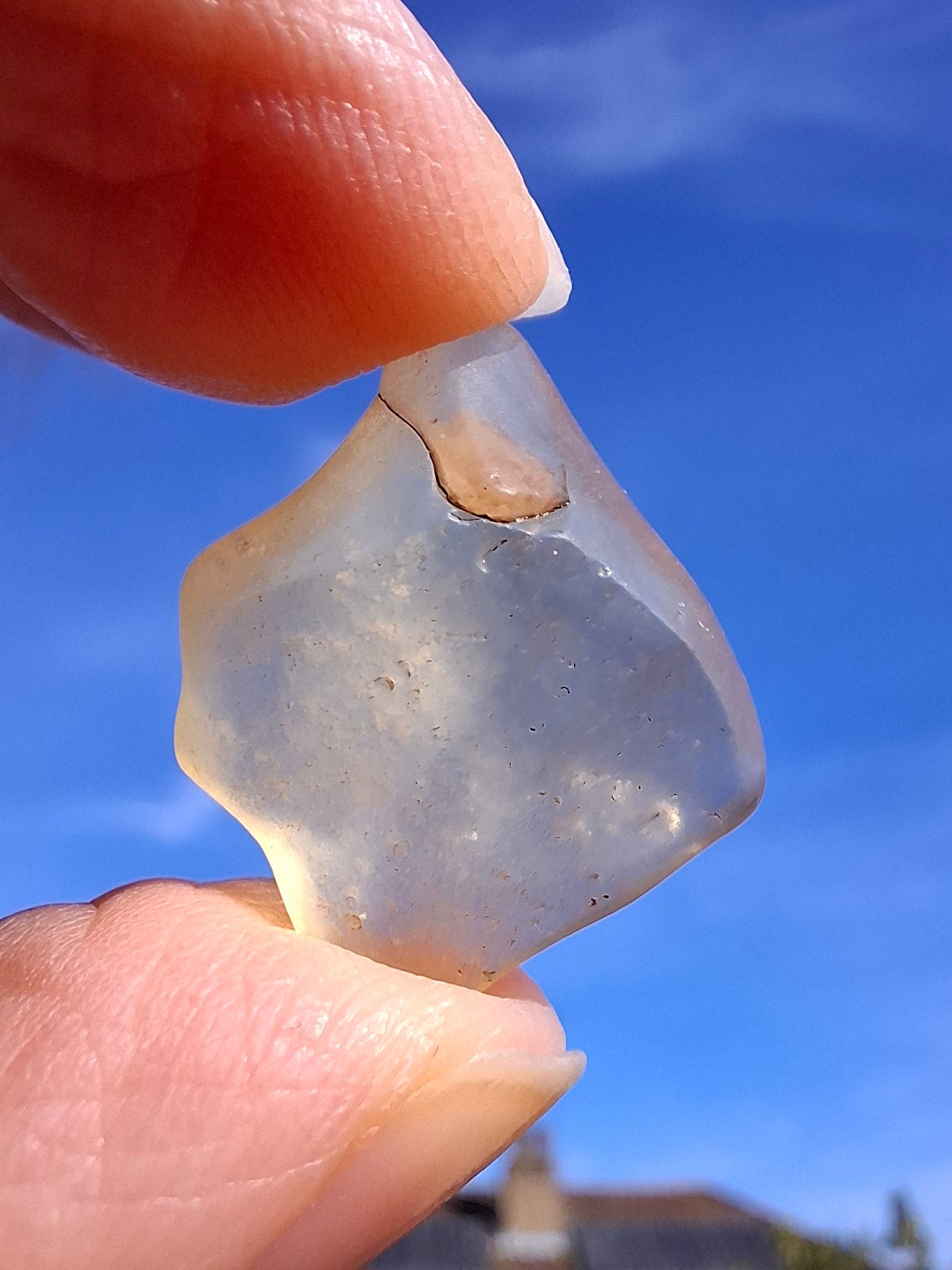Libyan Desert Glass small Piece, 2.38g, Tektite (Ref: L1353)