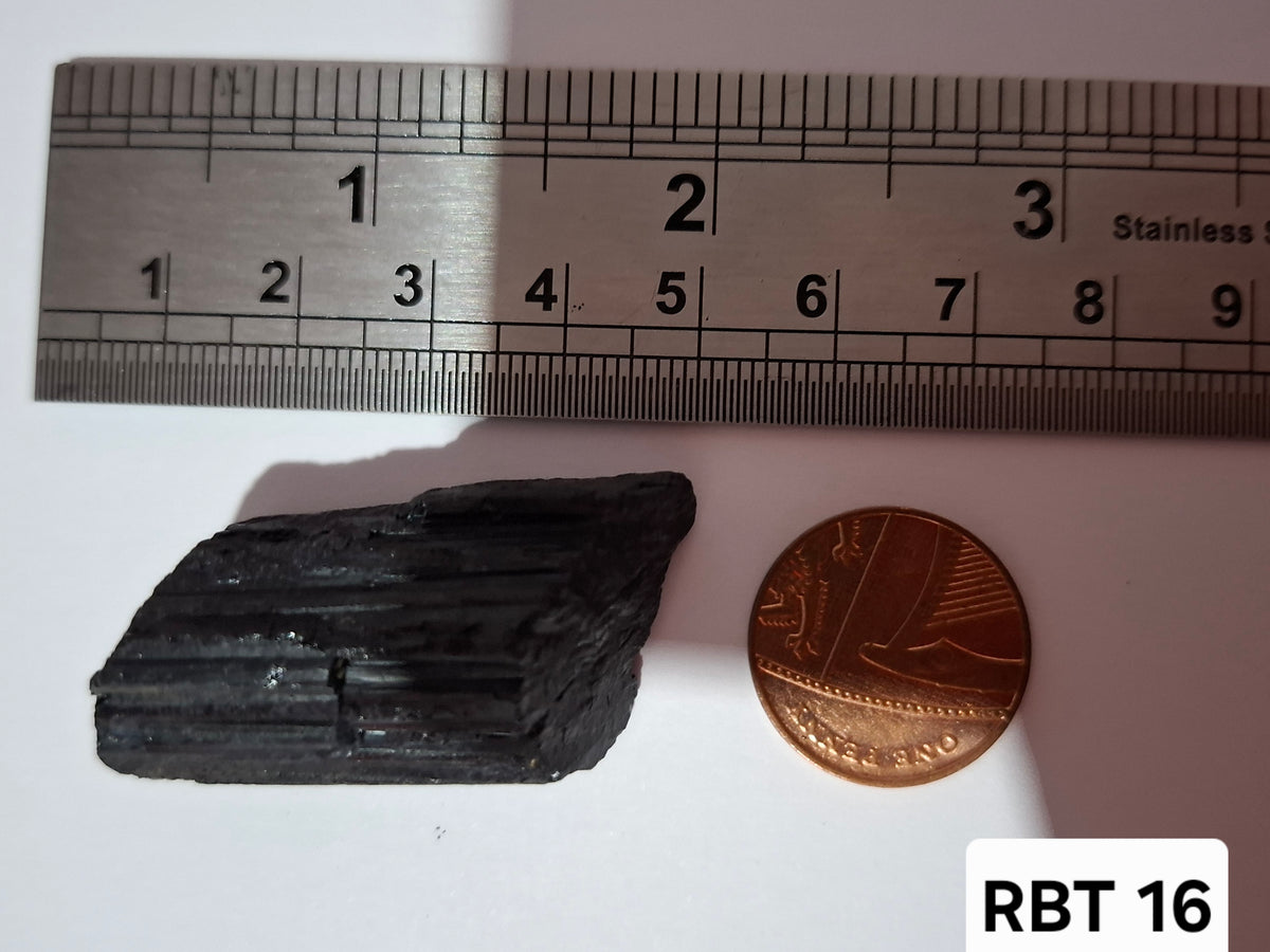 Black Tourmaline RAW, 21.93g, Crystal (Ref: RBT16)