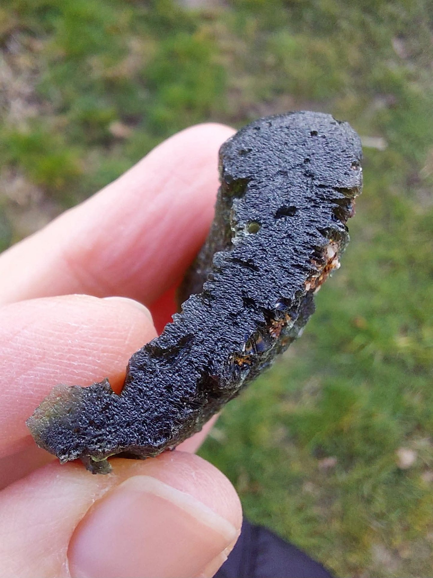 Moldavite Piece, NOVA HOSPODA, 18.15g, Tektite (Ref: 1041)