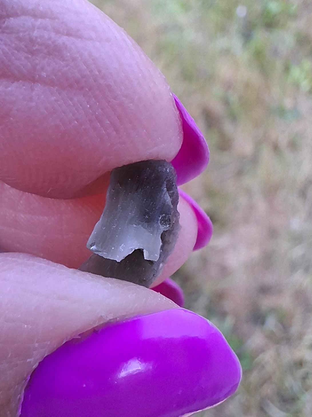 Moldavite Piece, 0.45g, Tektite (Ref: 1444)