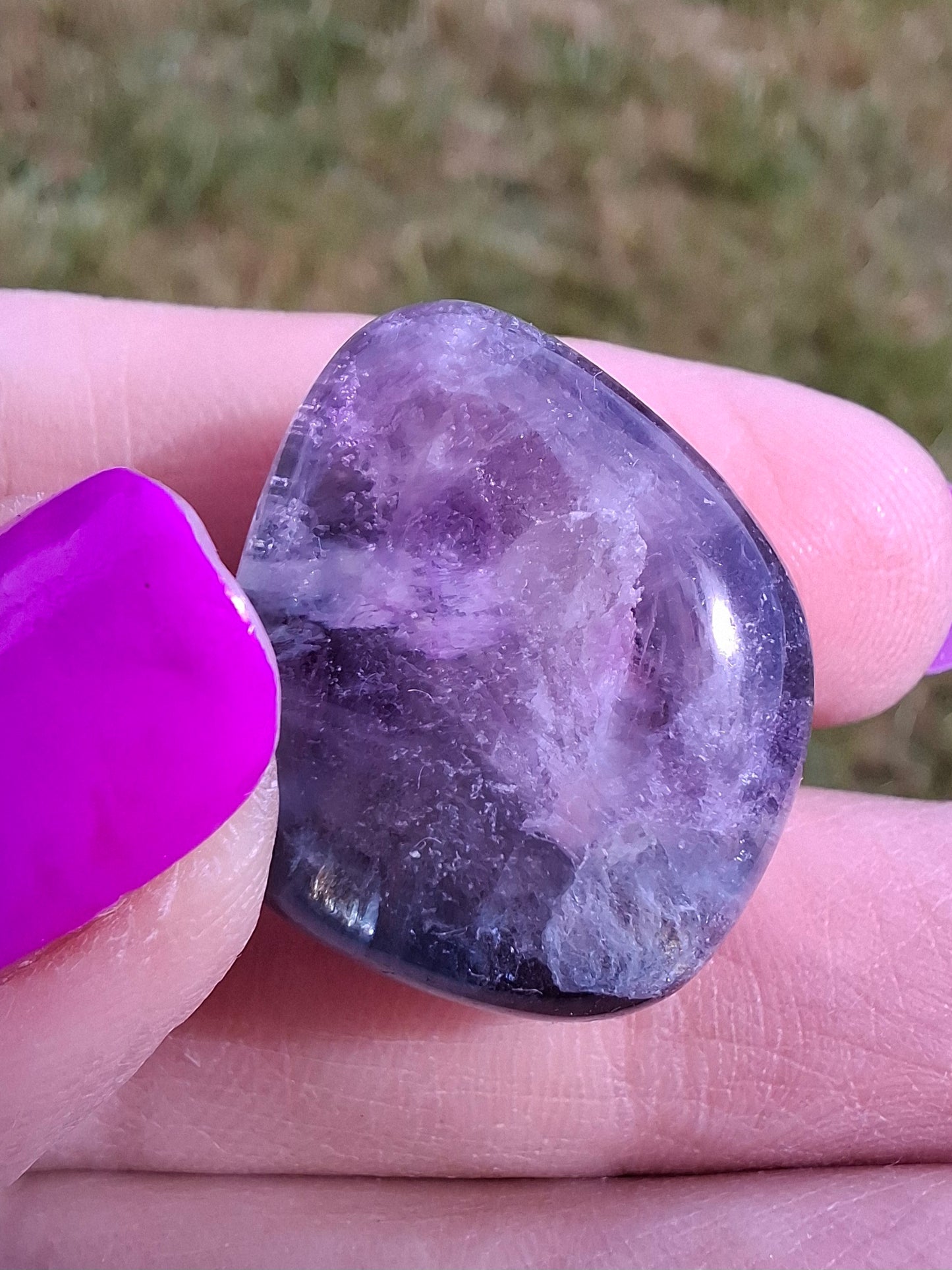 Fluorite, Tumble Stone, Crystal (Ref: T53)