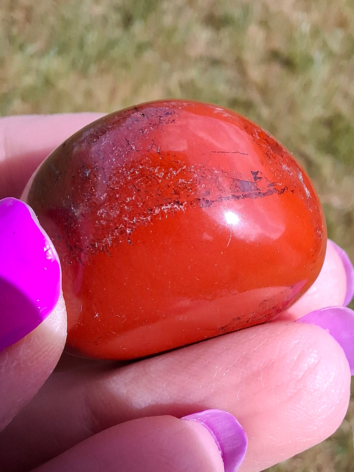 Red Jasper, Tumble Stone, Crystal (Ref: T86)