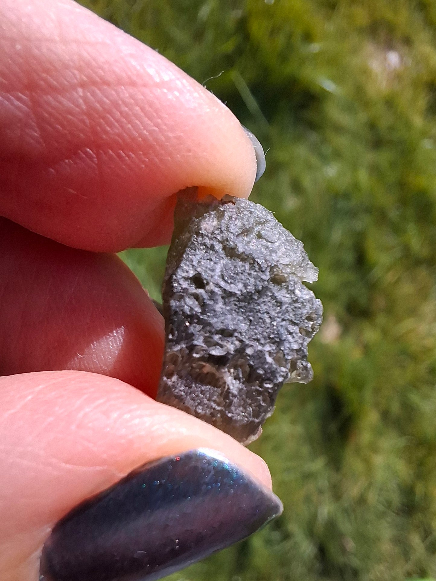 Moldavite Piece, 1.16g, Tektite (Ref: 1393)