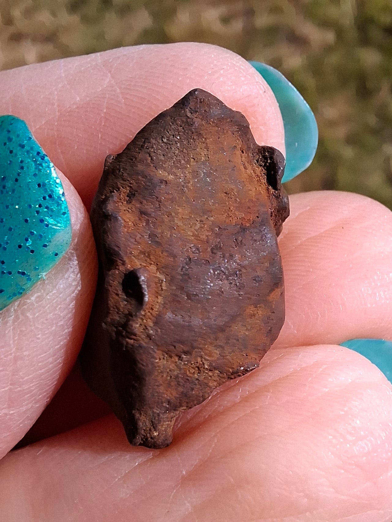 Gebel Kamil Iron Meteorite, 8.29g (Ref: K34)