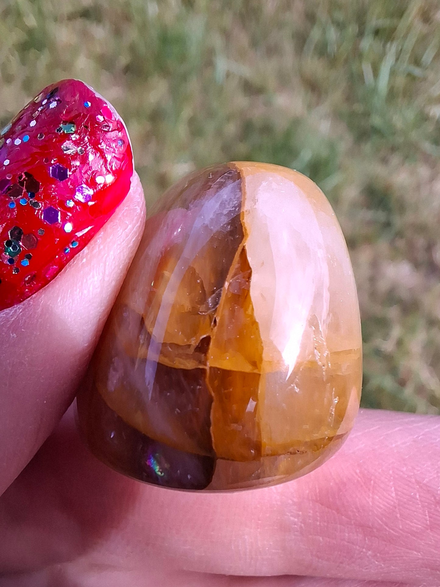 Golden Healer, Tumble Stone, Crystal (Ref: T195)