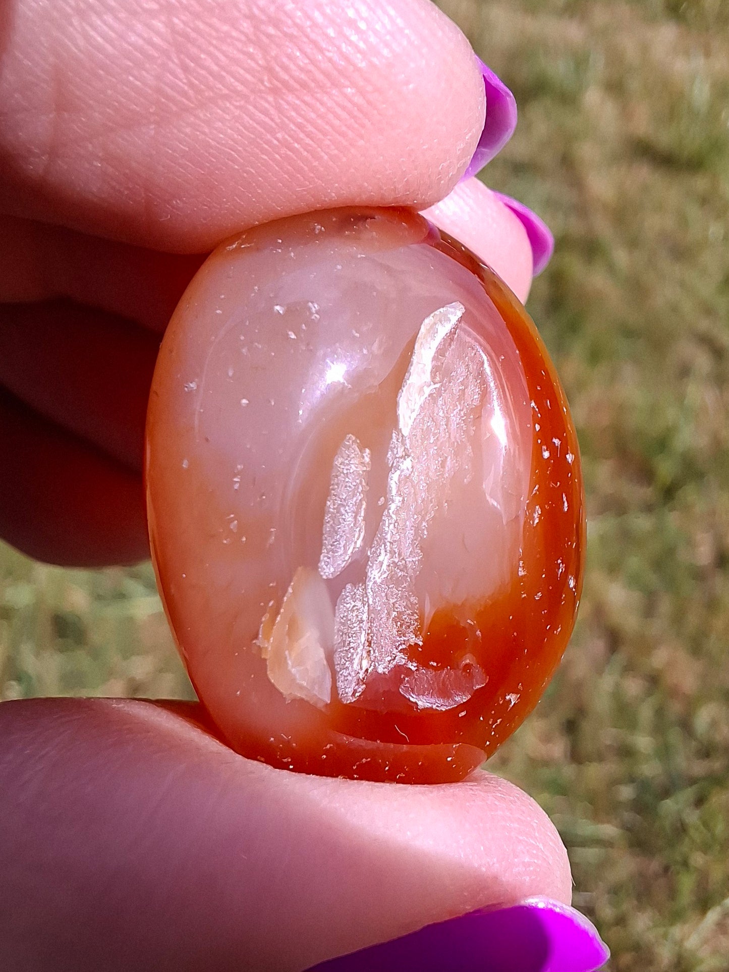 Carnelian, Tumble Stone, Crystal (Ref: T66)