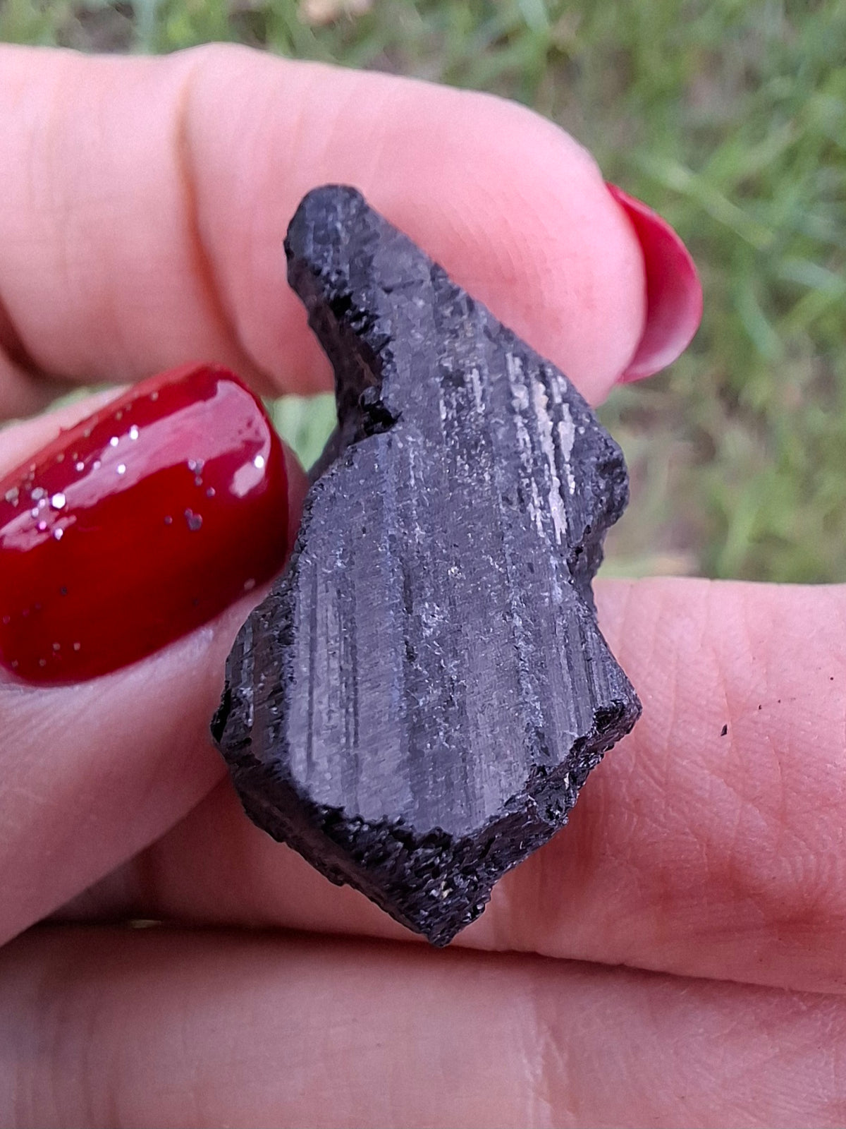 Black Tourmaline RAW, 8.72g, Crystal (Ref: RBT17)