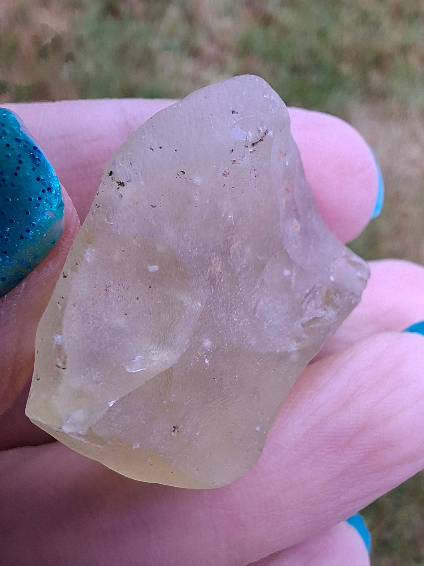 Libyan Desert Glass Piece, 12.30g, Tektite
