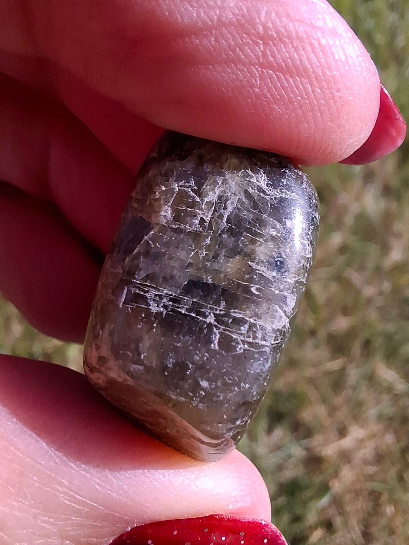 Labradorite, Tumble Stone, Crystal (Ref: T211)