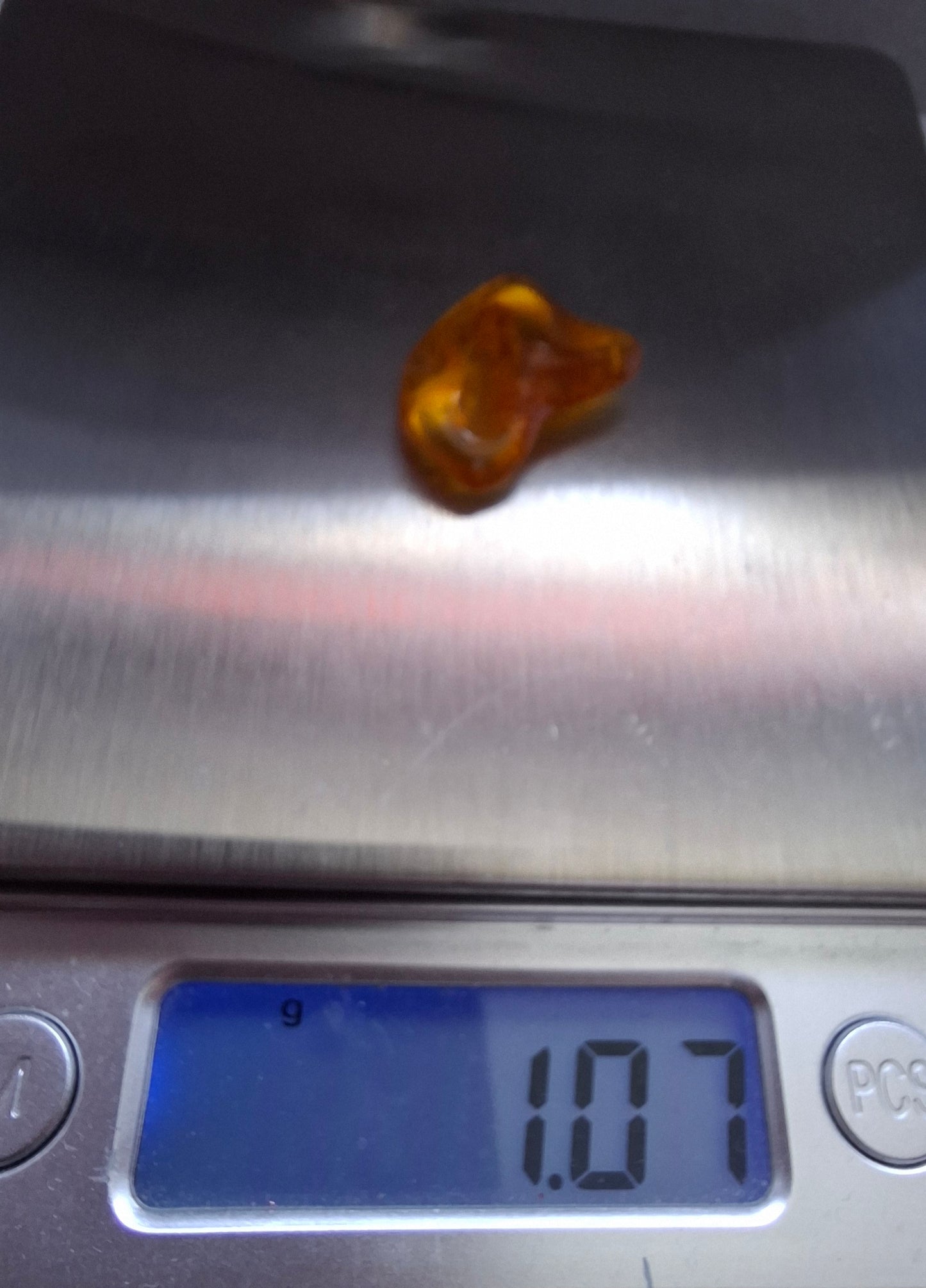 Baltic Amber, 1.07g, Fossil (Ref: A98)