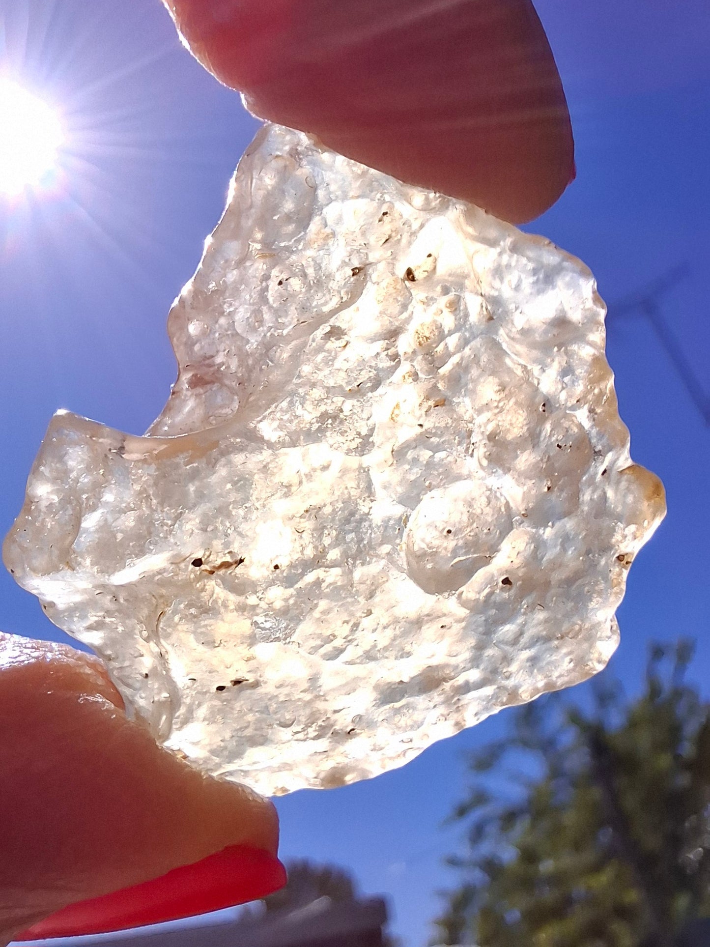 Libyan Desert Glass Piece, 10.00g, Tektite