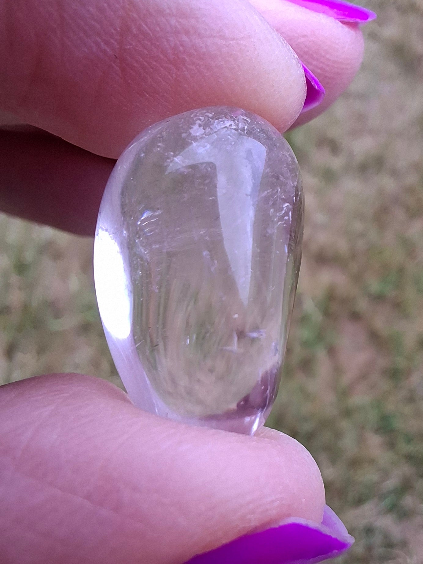 Clear Quartz, Tumble Stone, Crystal (Ref: T30)