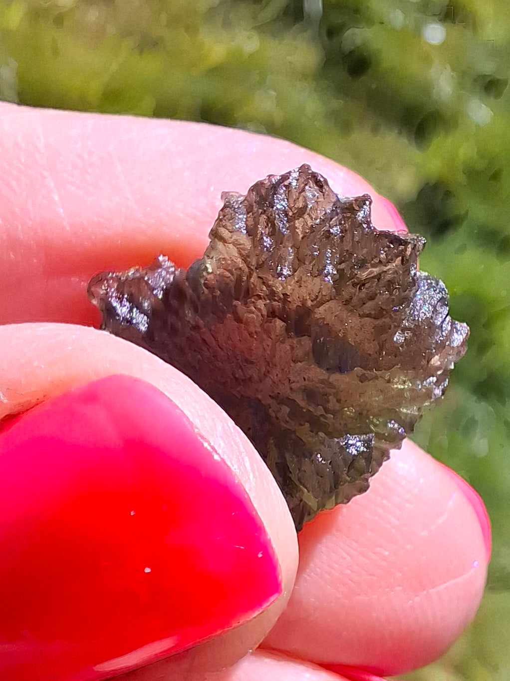 Moldavite Piece, 2.23g, Tektite (Ref: 1401)