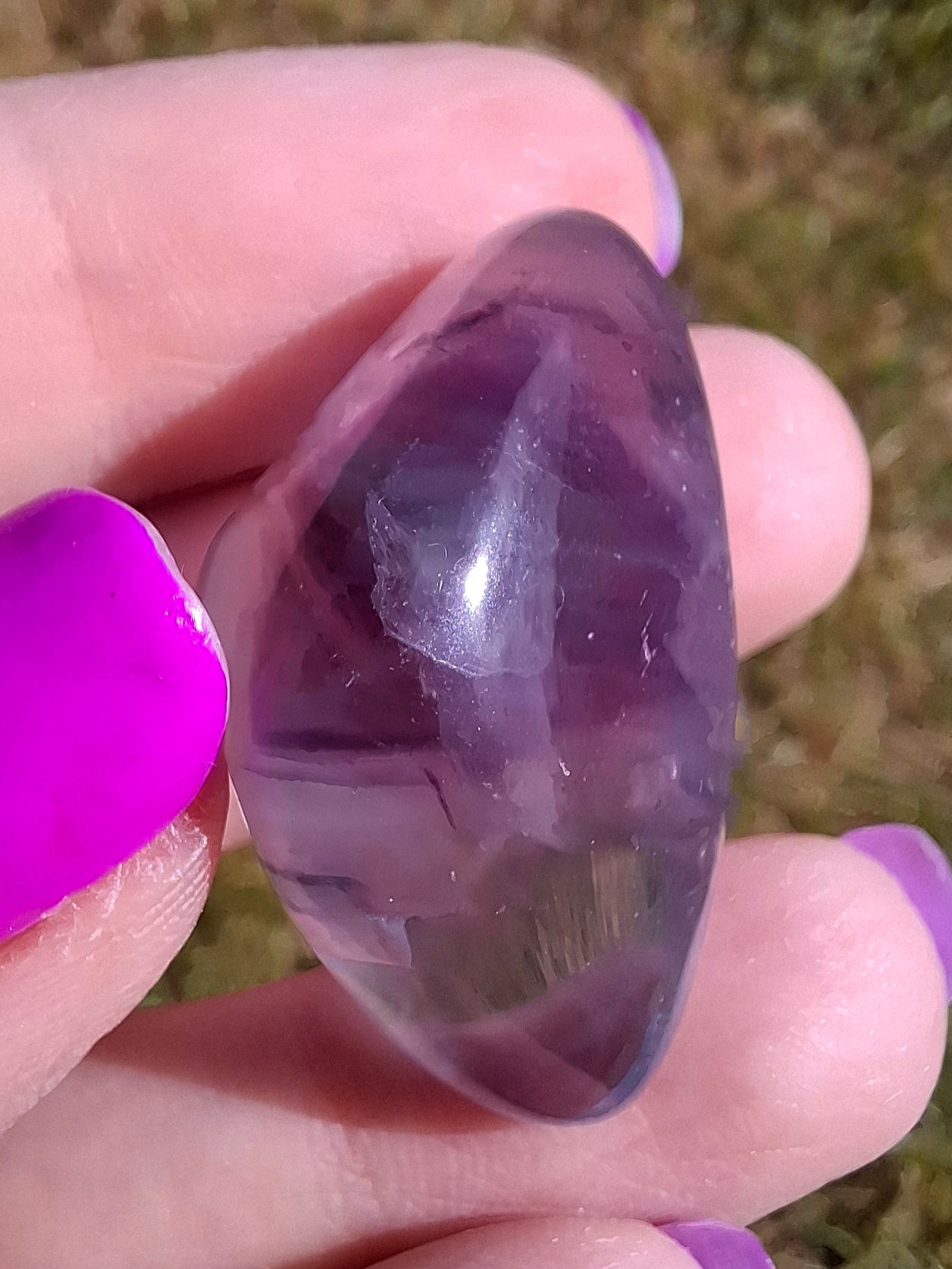 Fluorite, Tumble Stone, Crystal (Ref :T46)