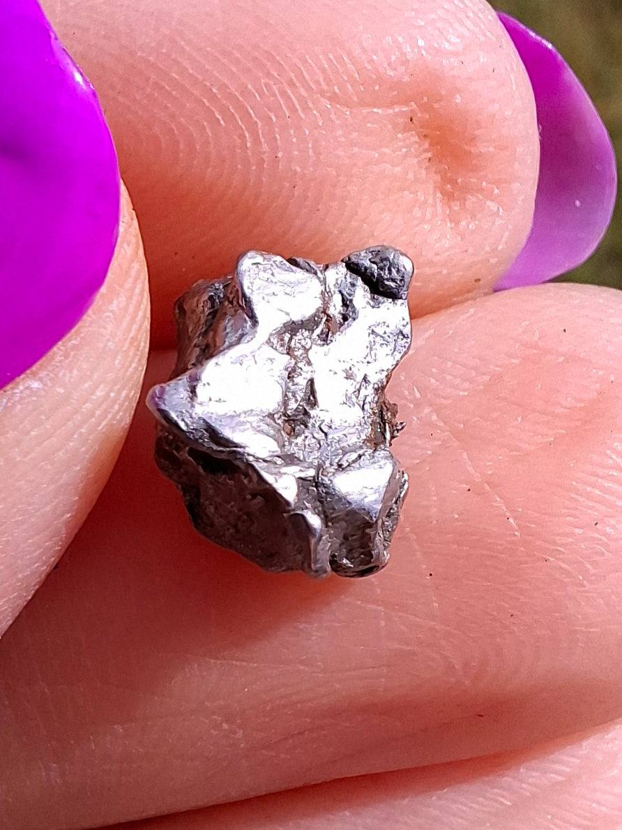 Campo del Cielo, 1.20g, Nickel Iron Meteorite (Ref: C12)