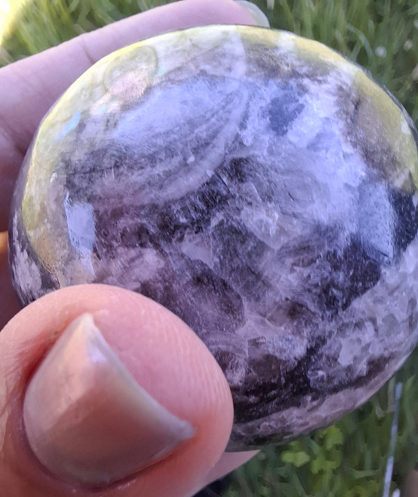 Orthoceras Sphere, Fossil (Ref: OS2)