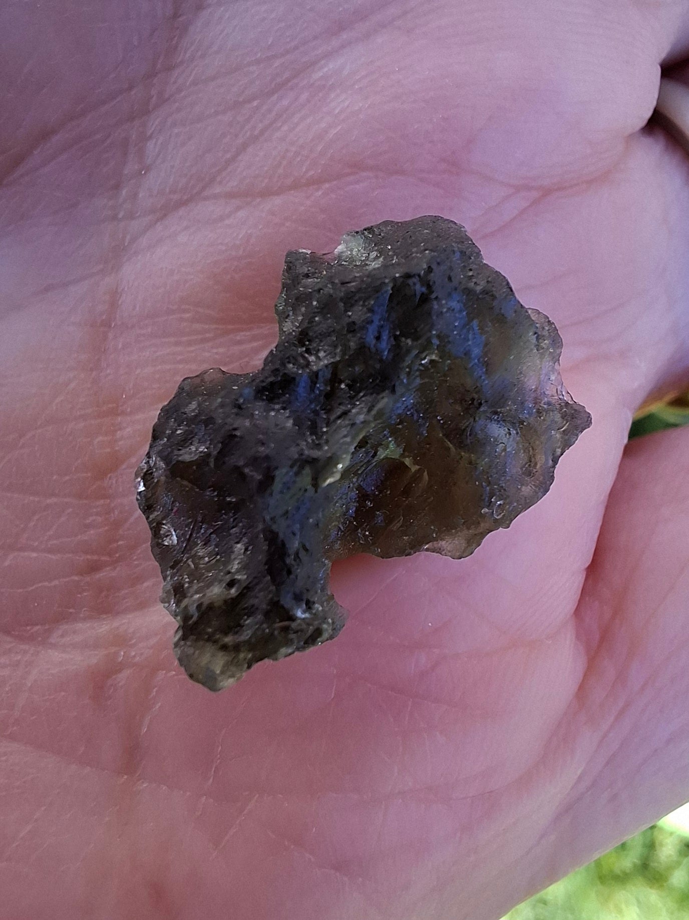 Moldavite Piece, 2.18g, Tektite (Ref: 1337)