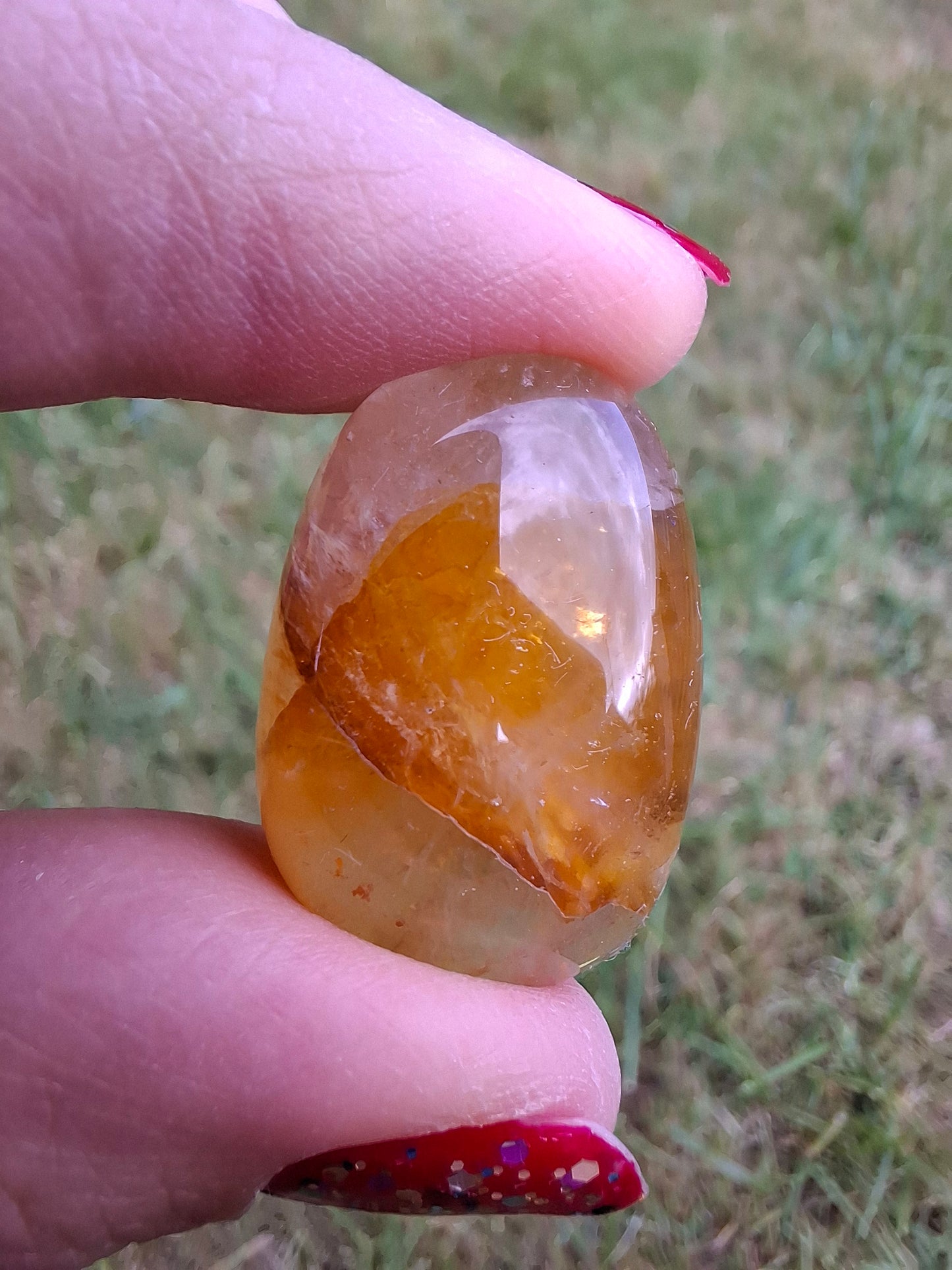 Golden Healer, Tumble Stone, Crystal (Ref: T190)