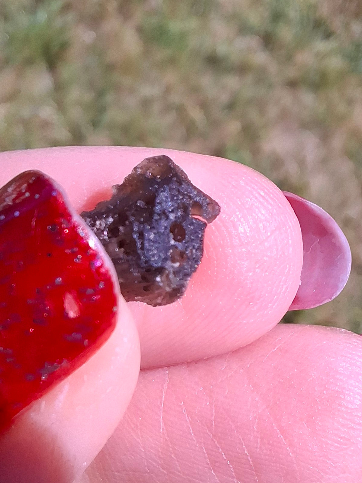 Moldavite Piece, 0.59g, Tektite (Ref: 1472)