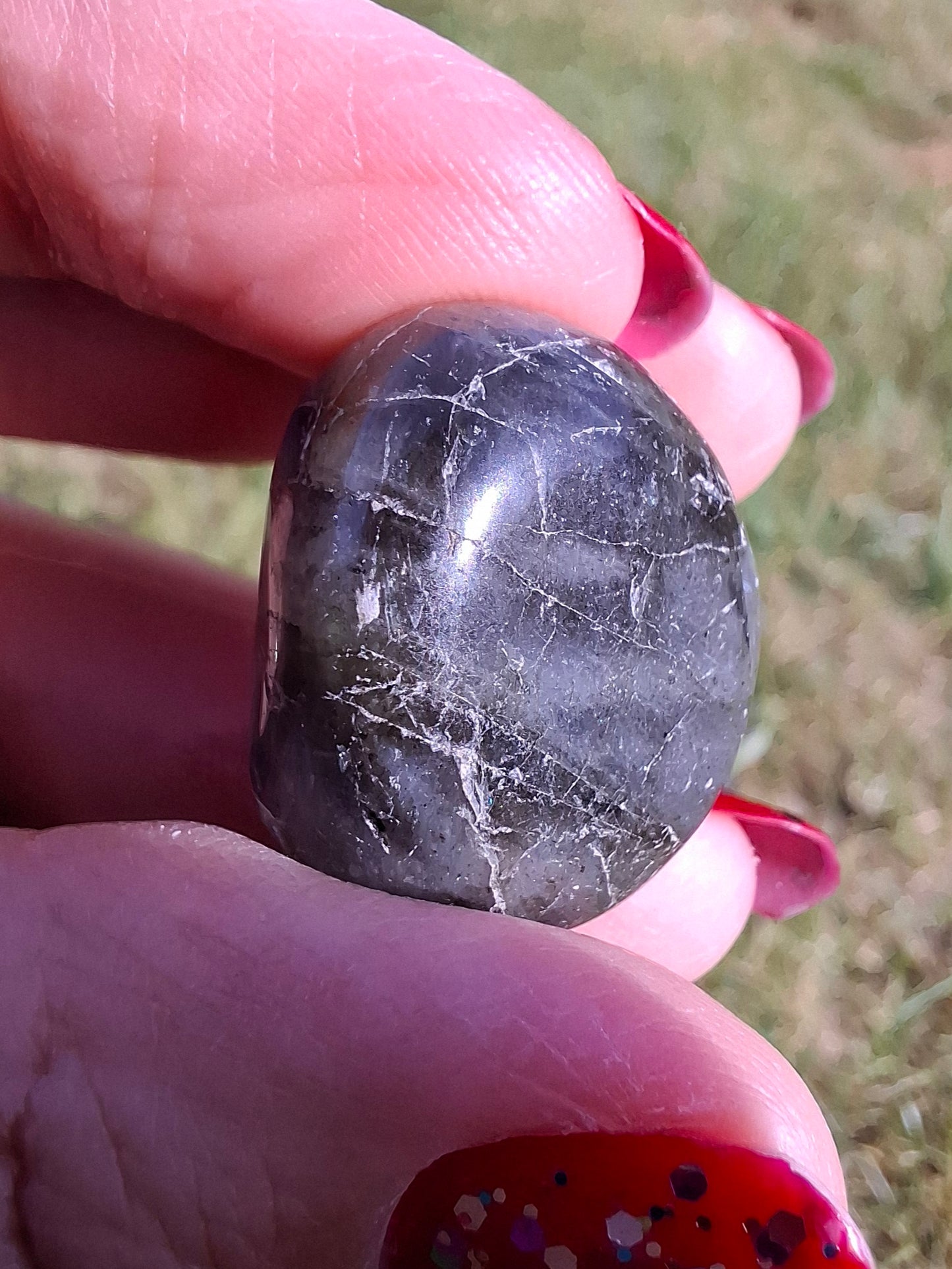 Labradorite, Tumble Stone, Crystal (Ref: T209)