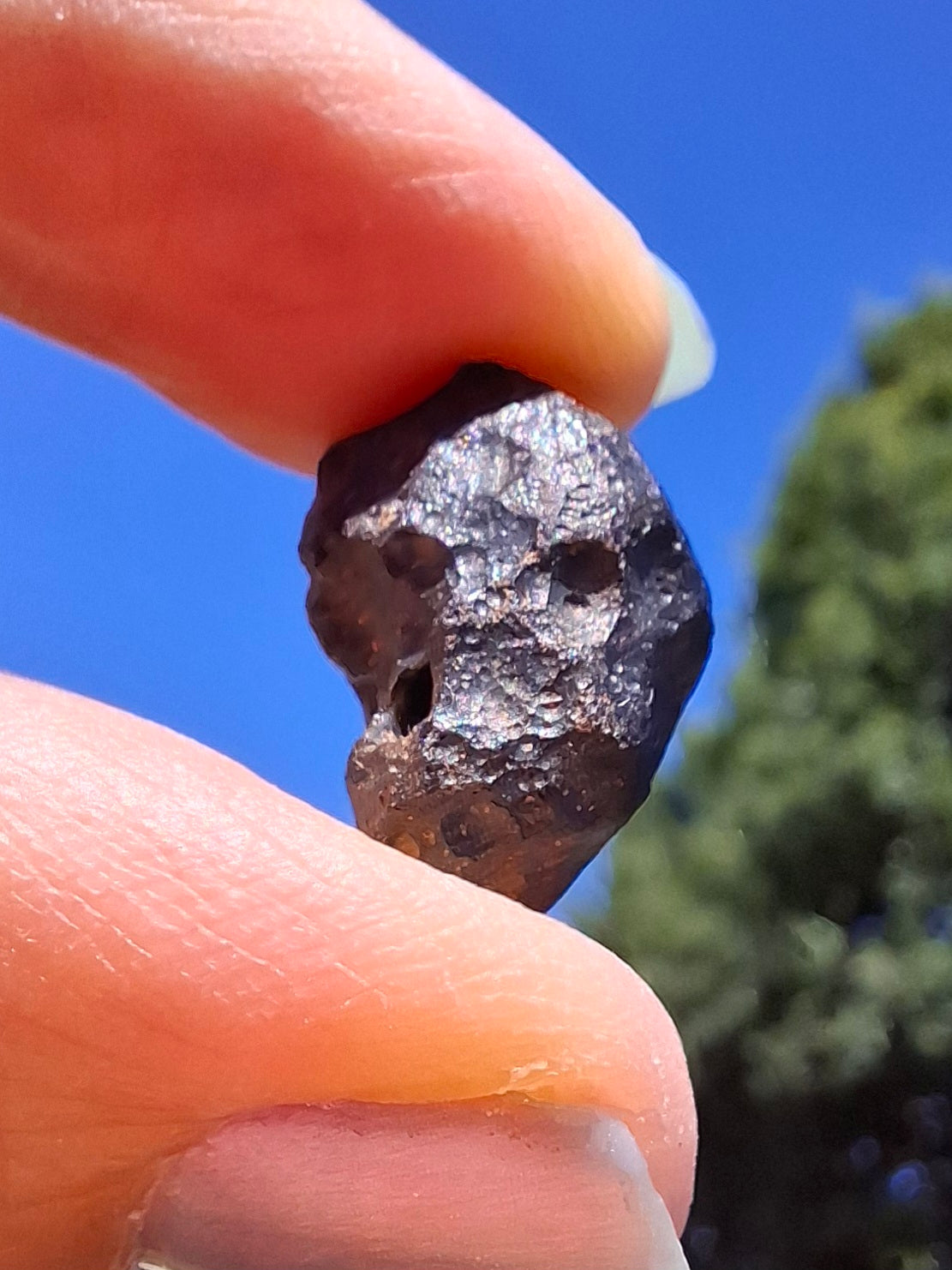 Ivory Coast (Ivorite), RAREST TEKTITE IN THE WORLD, 2.76g, Tektite (Ref: IV1)