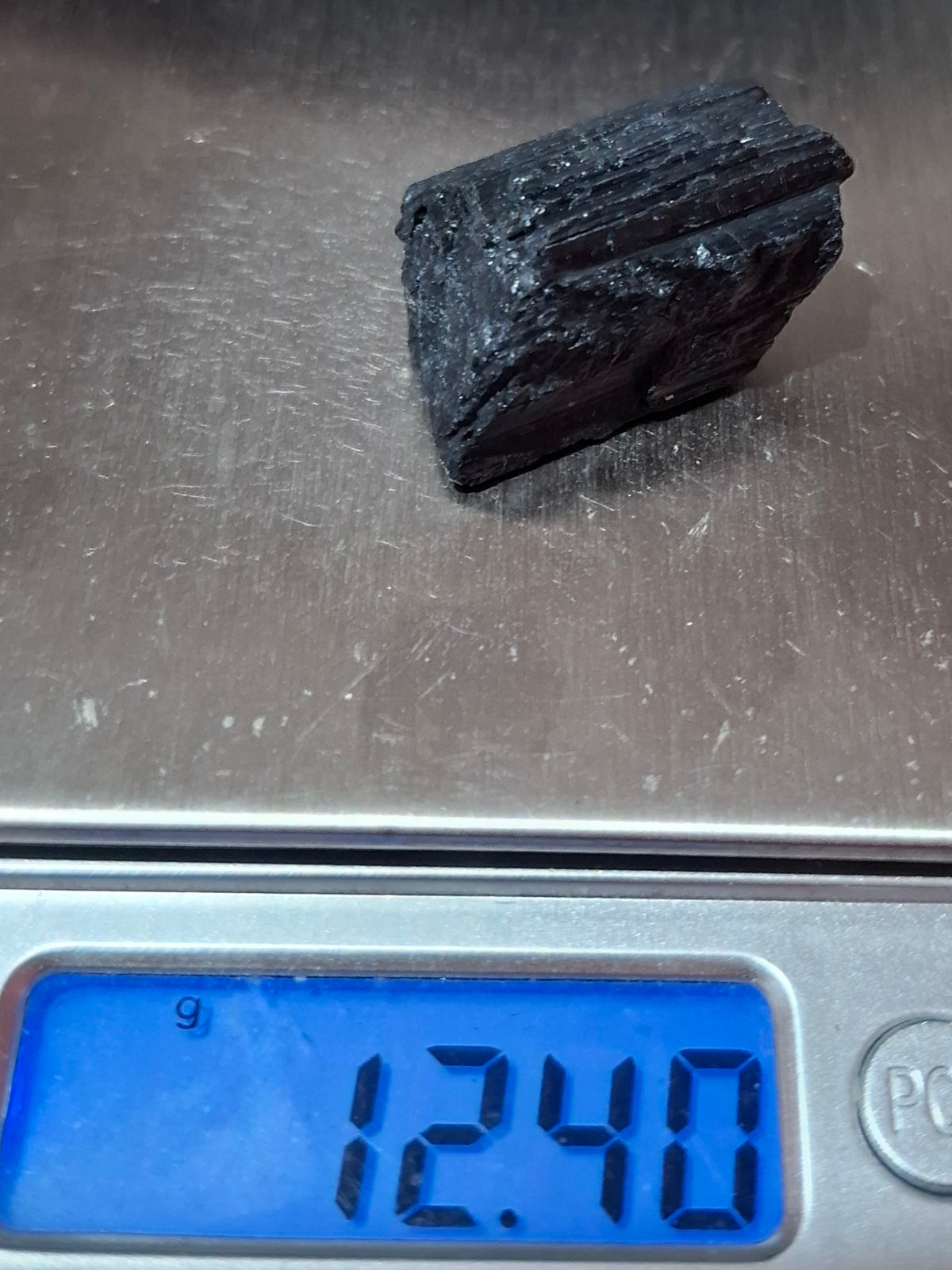 Black Tourmaline RAW, 12.40g, Crystal (Ref: RBT2)