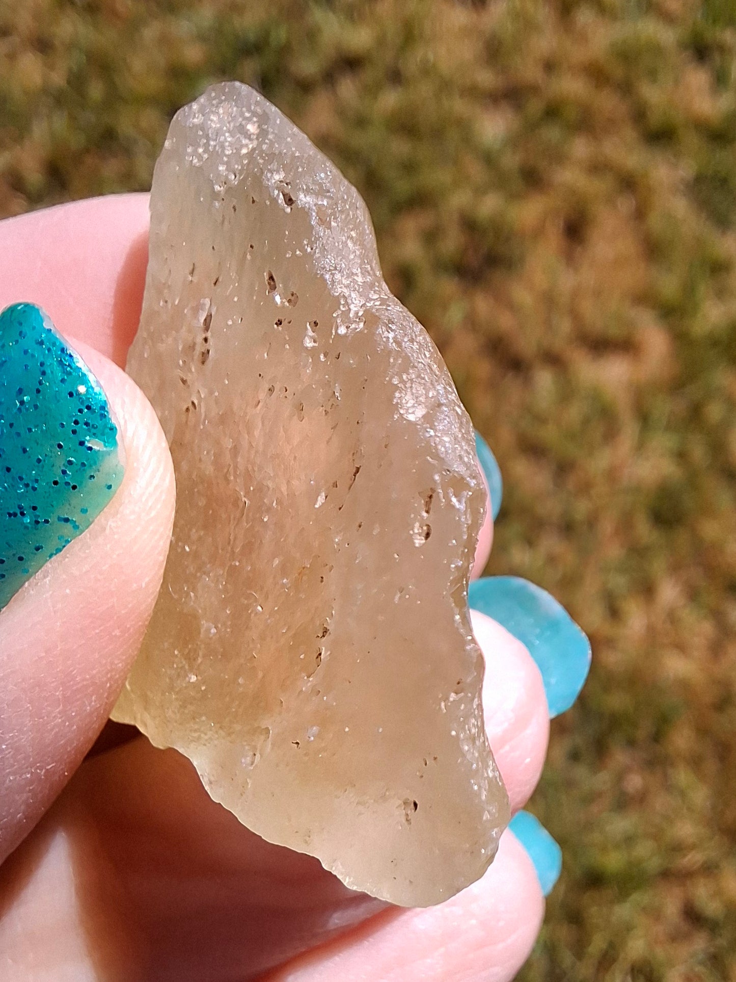 Libyan Desert Glass Piece, 11.78g, Tektite