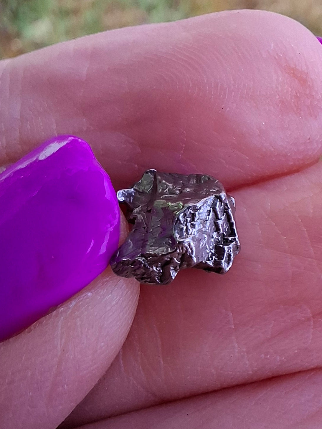 Campo del Cielo, 1.11g, Nickel Iron Meteorite (Ref: C15)