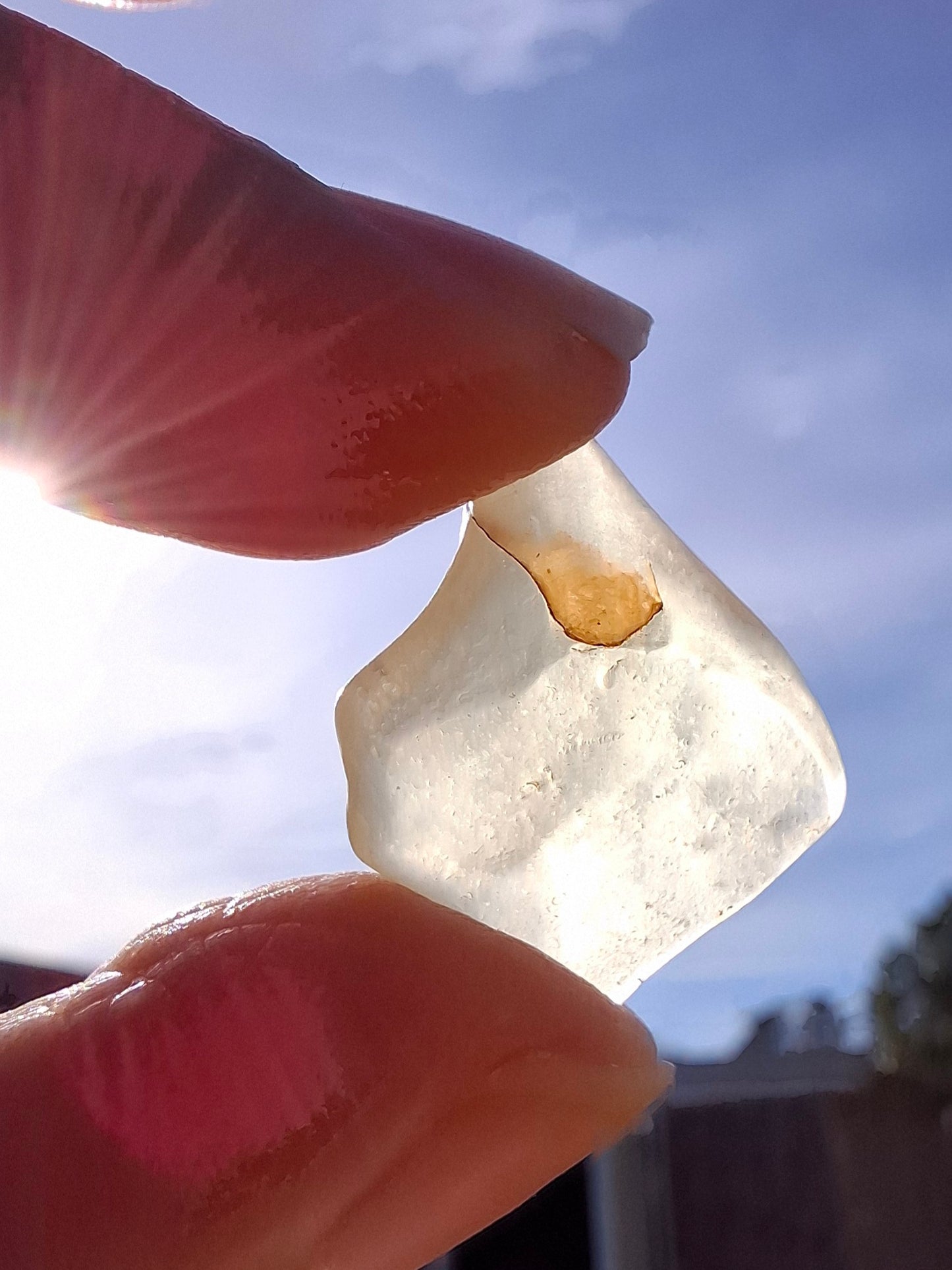 Libyan Desert Glass small Piece, 2.38g, Tektite (Ref: L1353)