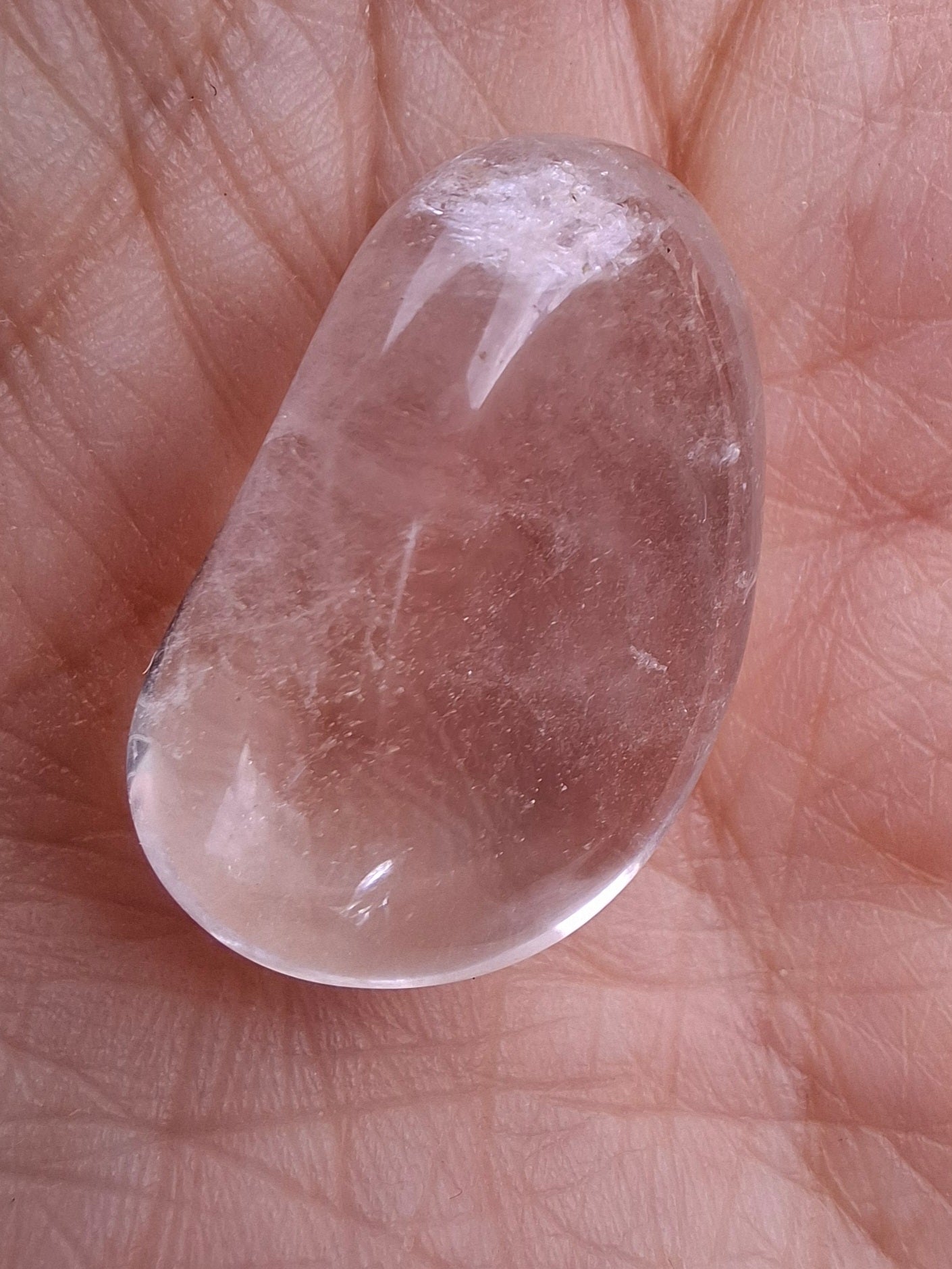 Clear Quartz, Tumble Stone, Crystal (Ref: T25)