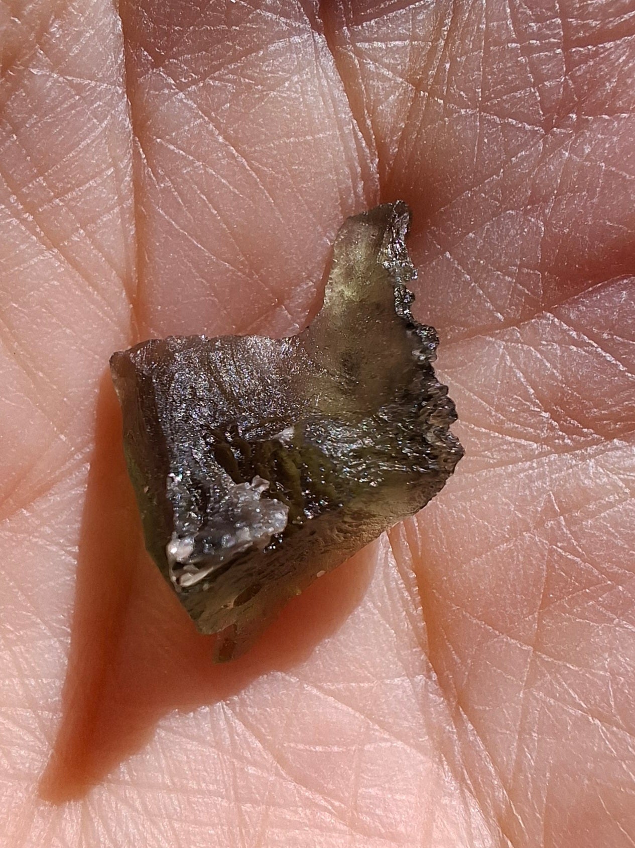 Moldavite Piece, 1.10g, Tektite (Ref: E230)
