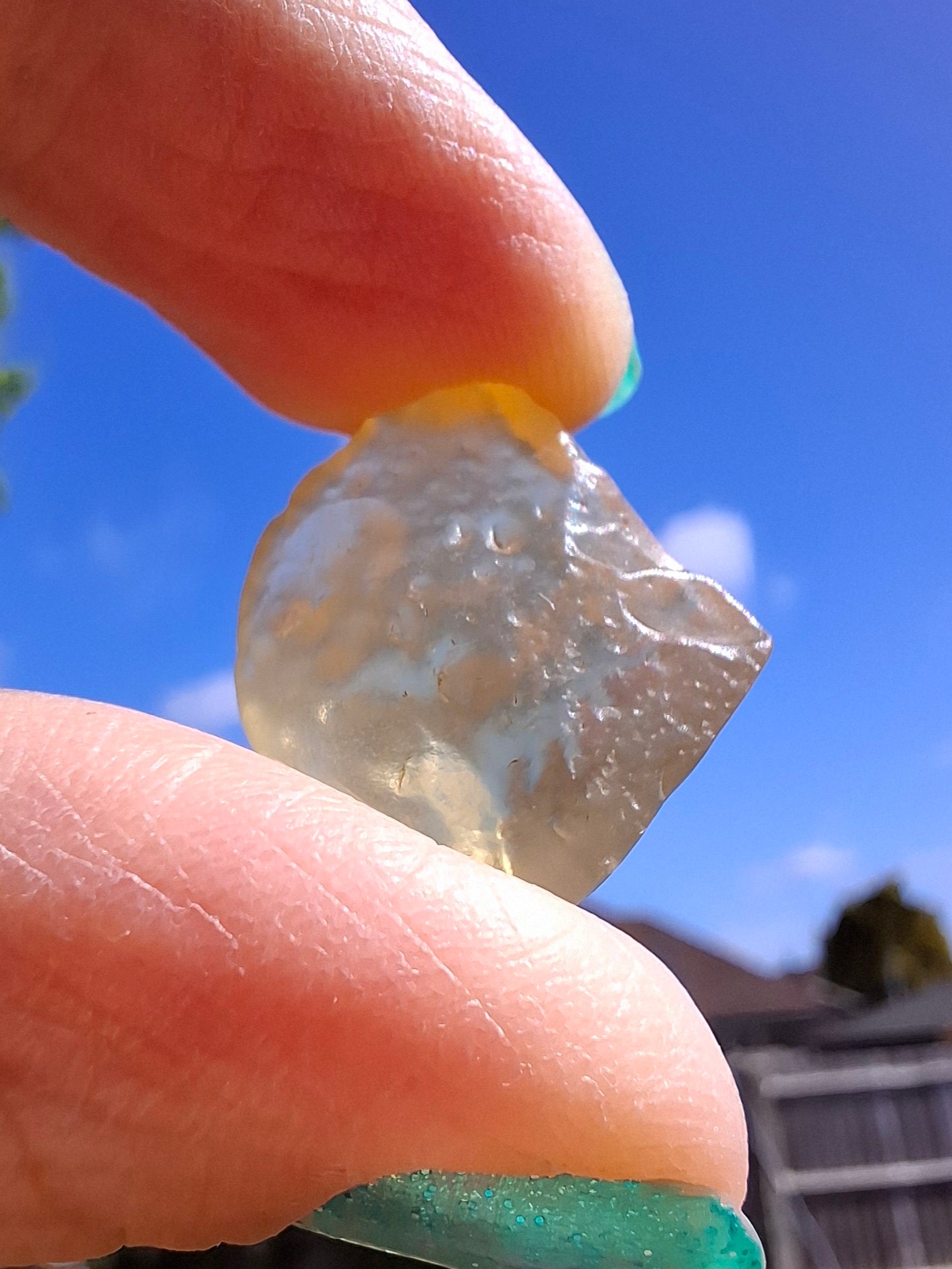 Libyan Desert Glass Piece, 4.53g, Tektite