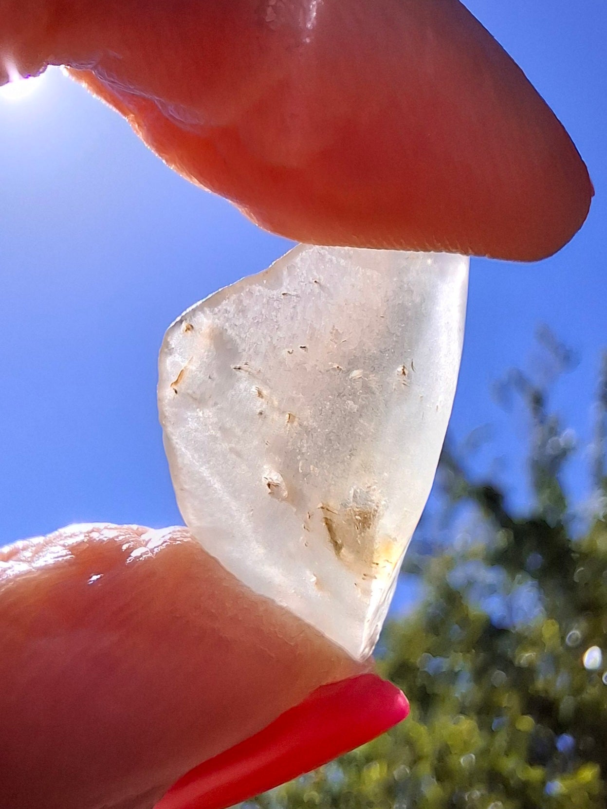 Libyan Desert Glass Piece, 2.80g, Tektite (Ref: LE274)