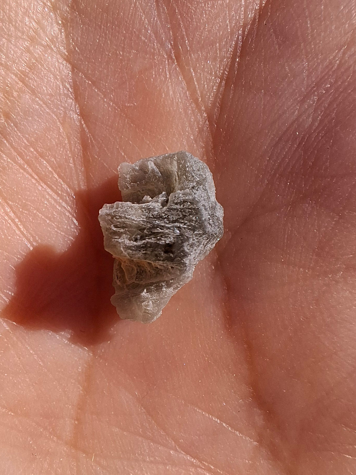 Moldavite Piece, SNOWFLAKE, FROSTED, BRUSNA, 0.64g, Tektite (Ref: 1502)