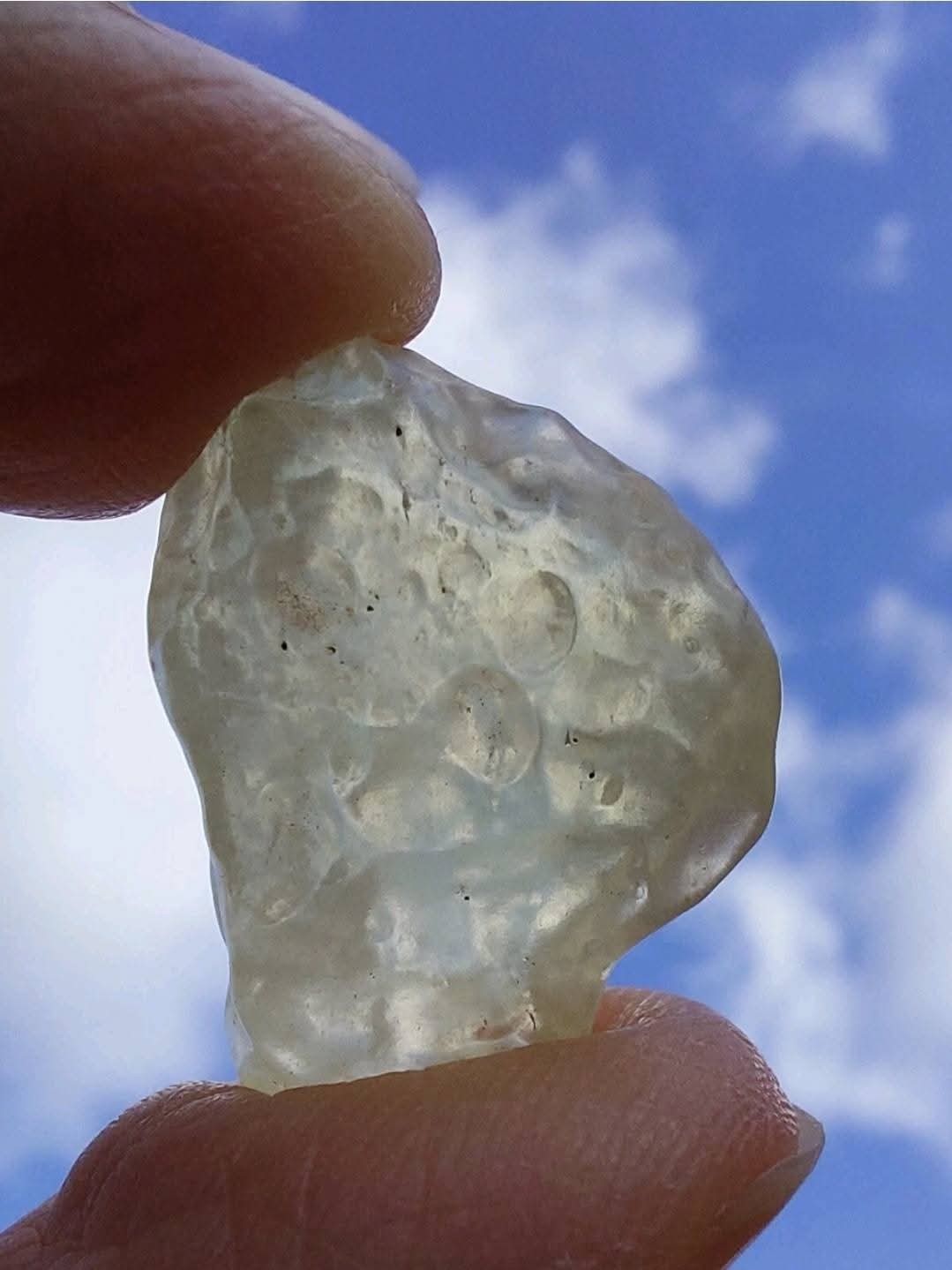 Libyan Desert Glass Piece, 5.58g, Tektite