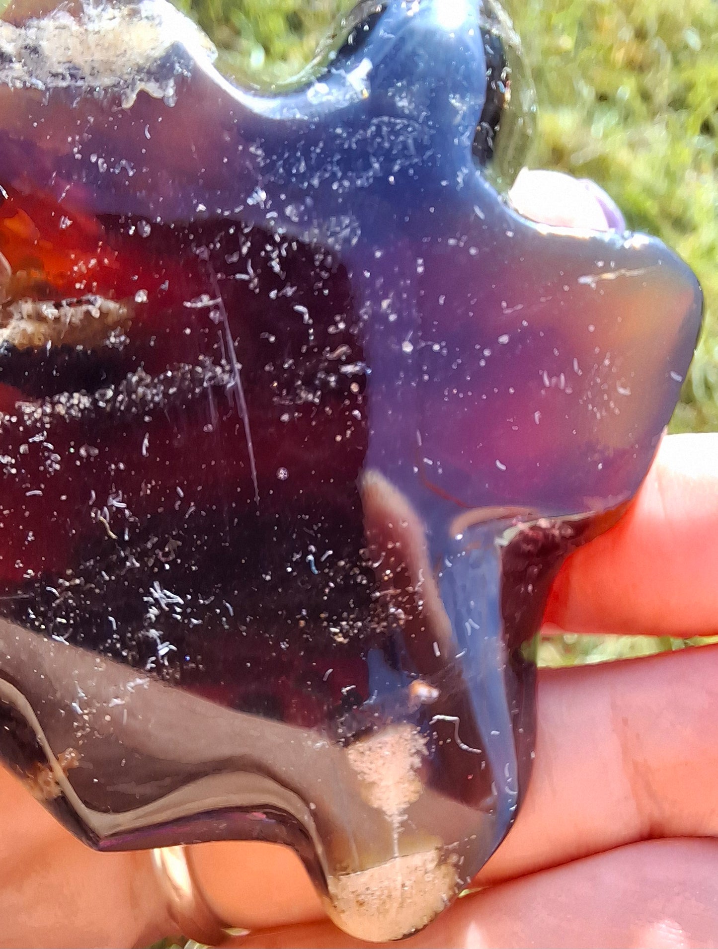 Red Amber Turtle, 56.87g, Carving, Fossil (Ref: TT2)